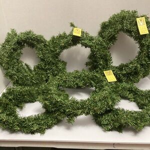 Vickerman holiday craft wreath bundle with red pine cones winter holidays